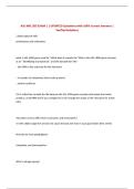 ASU MIC 205 EXAM 1 &vert; UPDATED Questions with 100&percnt; Correct Answers &vert; Verified Solutions