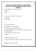 BIOLOGY 243 EXAM &num;3 QUESTIONS AND CORRECT  DETAILED ANSWERS &lpar;VERIFIED ANSWERS&rpar; ALREADY  GRADED A&plus; 