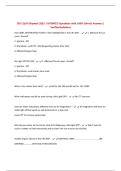CRJ CQ KV Skywest 2025 &vert; UPDATED Questions with 100&percnt; C0rrect Answers &vert; Verified Solutions