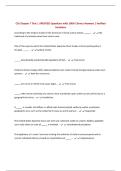 CRJ Chapter 7 Test &vert; UPDATED Questions with 100&percnt; C0rrect Answers &vert; Verified Solutions