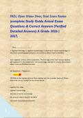 PADI&comma; Open Water Diver&comma; Final Exam Review &vert;complete Study Guide Actual Exam Questions & Correct Answers &lpar;Verified Detailed Answers&rpar; A Grade 2026 &vert; 2027&period;        