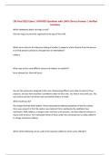 CRJ Final 2025 Exam &vert; UPDATED Questions with 100&percnt; C0rrect Answers &vert; Verified Solutions