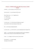 CRJ Exam 3 &vert; UPDATED Questions with 100&percnt; C0rrect Answers &vert; Verified Solutions