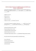 ECON 411 Chapter 8 Practice &num;3 &vert; UPDATED Questions with 100&percnt; Correct Answers &vert; Verified Solutions