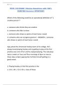 PSYC 310 EXAM 1 Review Questions with 100&percnt; VERIFIED Answers UPDATED&excl;&excl;&excl;&period;