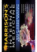Test Bank For Harrison s principles of internal medicine self assessment and board review 19 Edition Latest Update 