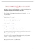 EPD's Exam &vert; UPDATED Questions with 100&percnt; Correct Answers &vert; Verified Solutions