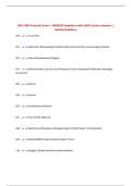 EPD IAED Protocols Exam &vert; UPDATED Questions with 100&percnt; Correct Answers &vert; Verified Solutions
