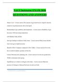 NAUI Instructor EXAM 2026 QUESTIONS AND ANSWERS