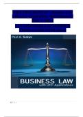 Business Law with UCC Applications &ndash; 16th Edition &lpar;Sukys&rpar; &ndash; Complete Solution Manual & Chapter Answer Key