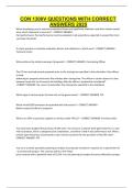 CON 1300V QUESTIONS WITH CORRECT ANSWERS 2025&period;