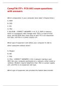 CompTIA ITF&plus; FC0-U61 exam questions with answers