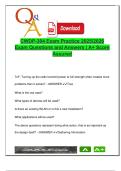CWDP-304 Study Guide &ndash; 100&plus; Solved Exam Questions &vert; WLAN Design&comma; Security&comma; Roaming & Troubleshooting &vert; 2025&sol;2026
