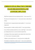 CIDESCO FINAL PRACTICE THEORY EXAM 2026 QUESTIONS AND ANSWERS 100% PASS