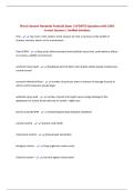Illinois General Standards Pesticide Exam &vert; UPDATED Questions with 100&percnt; Correct Answers &vert; Verified Solutions