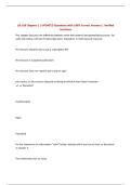 Lib 160 Chapter 2 &vert; UPDATED Questions with 100&percnt; Correct Answers &vert; Verified Solutions