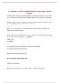 LIB 160 Chapter 3 &vert; UPDATED Questions with 100&percnt; Correct Answers &vert; Verified Solutions