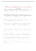 LIB160 Final Exam &vert; UPDATED Questions with 100&percnt; Correct Answers &vert; Verified Solutions