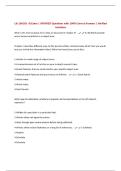 Lib 160 &lpar;Ch&period; 4&rpar; Exam &vert; UPDATED Questions with 100&percnt; Correct Answers &vert; Verified Solutions