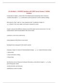 Lib 160 Week 1 &vert; UPDATED Questions with 100&percnt; Correct Answers &vert; Verified Solutions