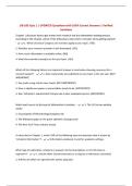 LIB 160 Quiz 1 &vert; UPDATED Questions with 100&percnt; Correct Answers &vert; Verified Solutions