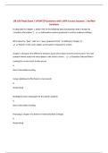 IB 160 Finals Exam &vert; UPDATED Questions with 100&percnt; Correct Answers &vert; Verified Solutions