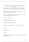 Lib 160 Final &vert; UPDATED Questions with 100&percnt; Correct Answers &vert; Verified Solutions