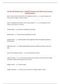 ASU MIC 206 Midterm Exam &vert; UPDATED Questions with 100&percnt; Correct Answers &vert; Verified Solutions