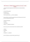 MMSC 433 Exam 3 &vert; UPDATED Questions with 100&percnt; Correct Answers &vert; Verified Solutions 