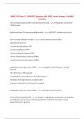 MMSC 433 Exam 3 &vert; UPDATED Questions with 100&percnt; Correct Answers &vert; Verified Solutions 