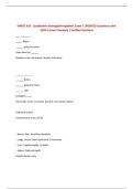 MMSC 433 - Qualitative Hemoglobinopathies Exam &vert; UPDATED Questions with 100&percnt; Correct Answers &vert; Verified Solutions 