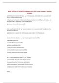 MMSC 433 Quiz 3 &vert; UPDATED Questions with 100&percnt; Correct Answers &vert; Verified Solutions 