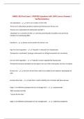 MMSC 433 Final Exam &vert; UPDATED Questions with 100&percnt; Correct Answers &vert; Verified Solutions 