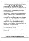 CALT EXAM C &vert; PERFECT PREP FOR EVERY PAPER &vert; PRECISION IN EVERY ANSWER&excl;