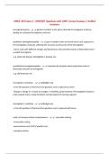 MMSC 433 Exam 2 &vert; UPDATED Questions with 100&percnt; Correct Answers &vert; Verified Solutions