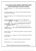 CALT STUDY GUIDE &vert; PERFECT PREP FOR EVERY PAPER &vert; PRECISION IN EVERY ANSWER&excl;