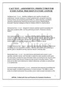 CALT TEST &ndash; ASSESSMENTS &vert; PERFECT PREP FOR EVERY PAPER &vert; PRECISION IN EVERY ANSWER&excl;