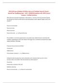 NCM 109 Care of Mother & Child at-risk or w&sol; Problems Acute & Chronic - Second Year Qualifying Exam &ndash; AUP &vert; UPDATED Questions with 100&percnt; Correct Answers &vert; Verified Solutions