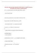 NCM 109- child with &lpar;CHD&rpar; CONGENITAL HEART DEFECTS &vert; UPDATED Questions with 100&percnt; Correct Answers &vert; Verified Solutions