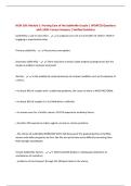 NCM 109&colon; Module 2&colon; Nursing Care of the Subfertile Couple &vert; UPDATED Questions with 100&percnt; Correct Answers &vert; Verified Solutions