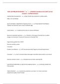 NCM 109 PRELIM REVIEWER &lpar;＾&omega;＾）&vert; UPDATED Questions with 100&percnt; Correct Answers &vert; Verified Solutions