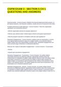 CGFM EXAM 3 - SECTION 5 CH 1 QUESTIONS AND ANSWERS