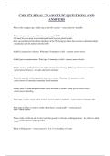 CMN 571 FINAL EXAM STUDY QUESTIONS AND ANSWERS&period;