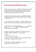 Exam 2 Nursing 250 with answers