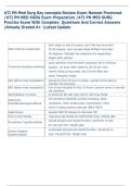 ATI PN Med Surg Key concepts Review Exam Newest Proctored  &sol;ATI PN MED SURG Exam Preparation &sol;ATI PN MED SURG  Practice Exam With Complete  Questions And Correct Answers  &vert;Already Graded A&plus; Latest Update 