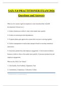 SAFe 5&period;0 PRACTITIONER EXAM 2026 Questions and Answers