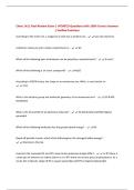 Bundle for CHEM 1411  EXAMS   &vert; All UPDATED Questions with 100&percnt; Correct Answers &vert; Verified Solutions