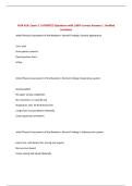 NUR 414&colon; Exam 3 &vert; UPDATED Questions with 100&percnt; Correct Answers &vert; Verified Solutions