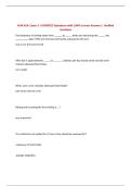 NUR 414&colon; Exam 3 &vert; UPDATED Questions with 100&percnt; Correct Answers &vert; Verified Solutions