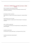 NUR 414&colon; Exam 2 &vert; UPDATED Questions with 100&percnt; Correct Answers &vert; Verified Solutions